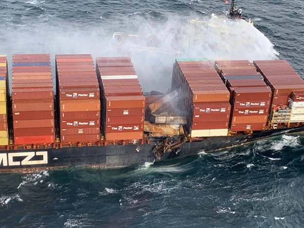 Fire in the Straights: Marine Disaster in the Pacific Northwest Amid the Global Shipping&nbsp;Crisis