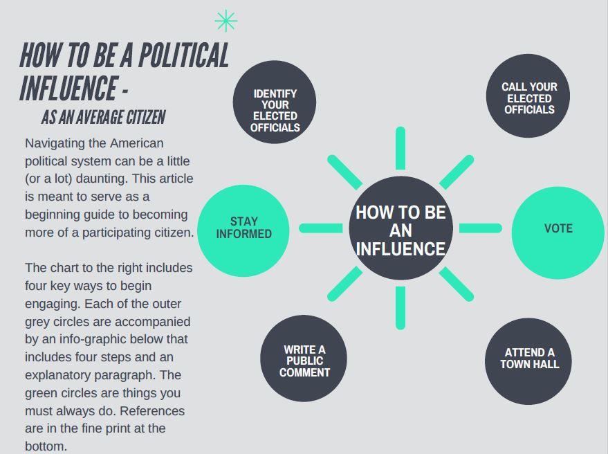 How to be a political influence – as an average&nbsp;citizen