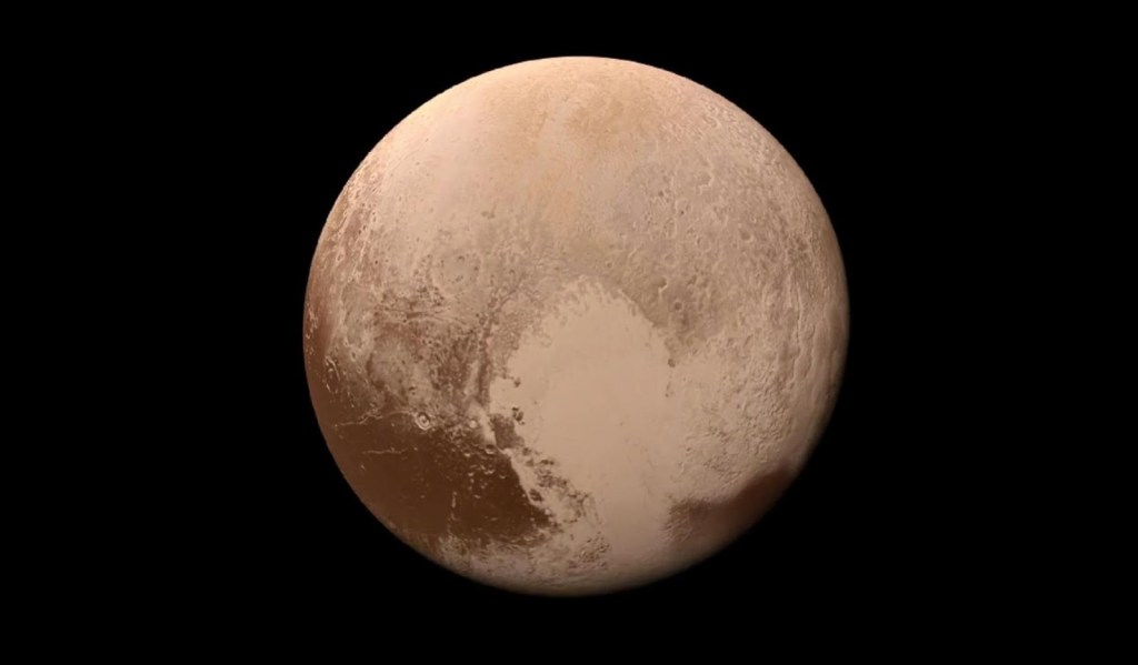 An image of Pluto